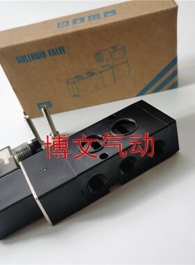 电磁阀PLVD125-BD POLOVO二位五通DC24V换向阀板式