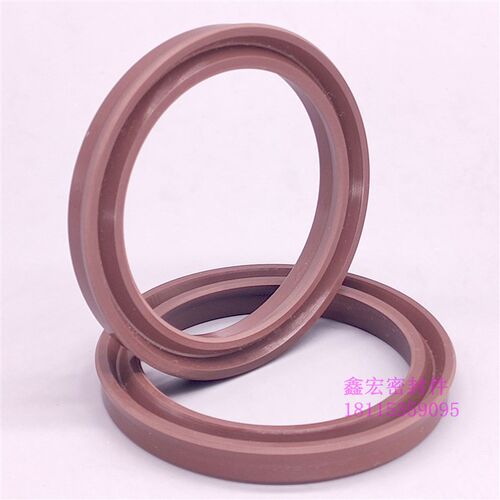 氟橡胶USH/UPH/U/Y型100/105*115/120*9液压油缸气缸用密封圈/件