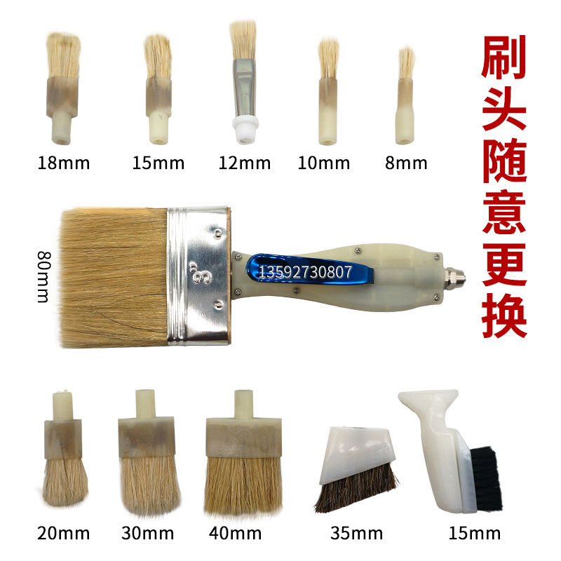 刷胶机双头刷子胶水涂胶机黄胶胶器配件小型鞋底上胶刷胶点胶机