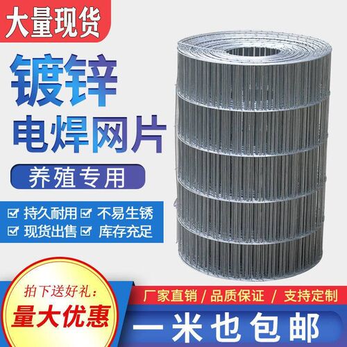电焊网铁丝网铁网格网片加粗养殖网围栏铁丝网围栏鸟笼网