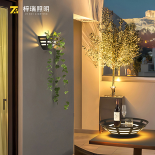 户外壁灯防水室外花m园壁灯庭院墙面装饰气氛灯别墅露台壁灯景观