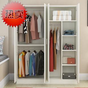 2021柜子衣柜卧室板式1.2米宽租房F用的小孩简约现代组装长1米4门