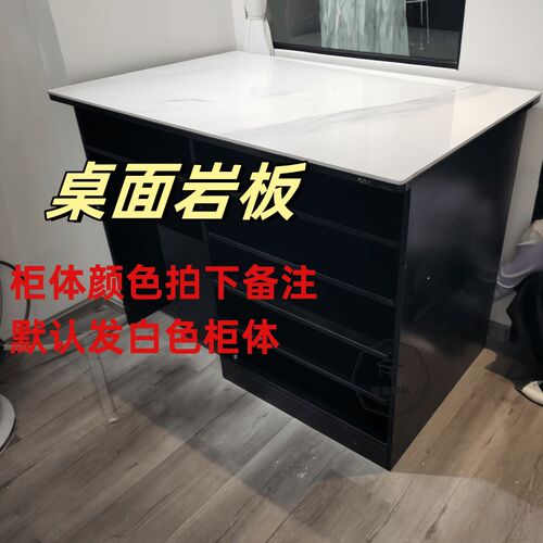 包装画纸收纳柜一体多功能吧台花店展示台花艺师工作台Z插花操作