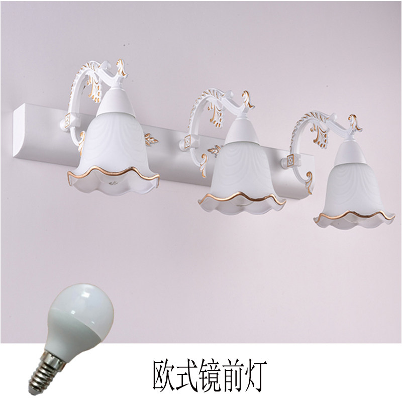 欧式镜前灯化妆间卫生间浴室防水防雾镜柜美式led可免打孔镜前灯,家装灯饰光源,镜前灯/化妆补光灯,淘宝优惠券,粉丝福利购,淘宝优惠卷