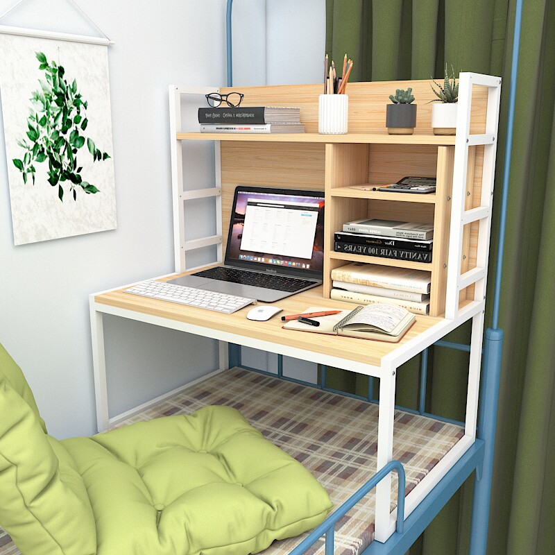 床上电脑桌书桌大学生宿舍神器床头懒人桌寝室上下U铺写字学习桌