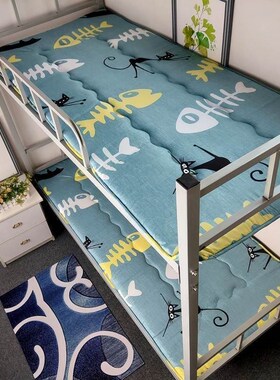 大学生寝室上下铺k床床垫宿舍专用单人90x90cm床铺垫铺被褥子垫子