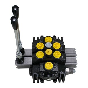 定制40/60手控气控电液控整体式多路换向阀钻机挖掘机用手动控制
