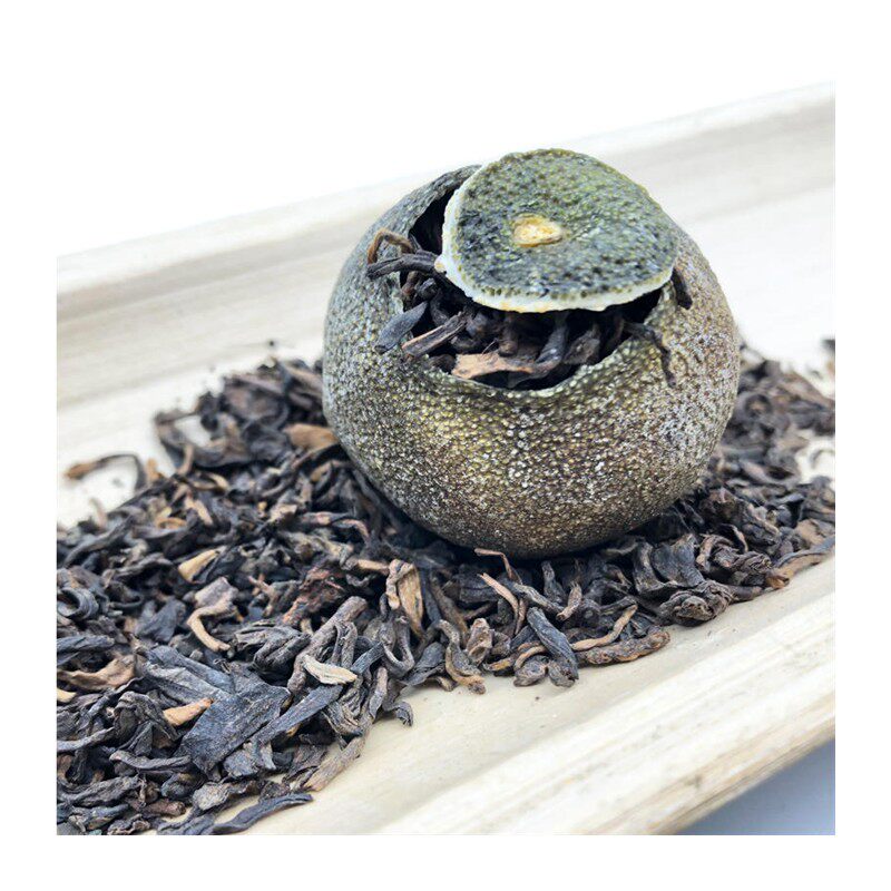 正宗新会小青柑普洱茶生晒陈皮柑普茶橘桔子茶特级宫廷熟茶叶500g