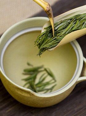 极白安吉白茶精品2025春茶新茶上市 盒装100g 珍稀绿茶明前茶叶