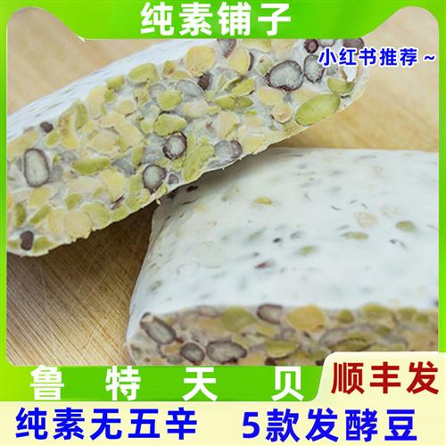 天贝黄豆黑鹰嘴豆纯素速食品植物发酵Tempe/tempeh印尼丹贝腐鲁特