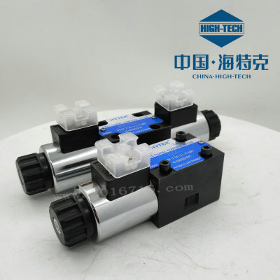 海特克HYTEK换向阀DG4V-3-2C-U-L-H-60H 6 8C 2N 0C 2A液压电磁阀