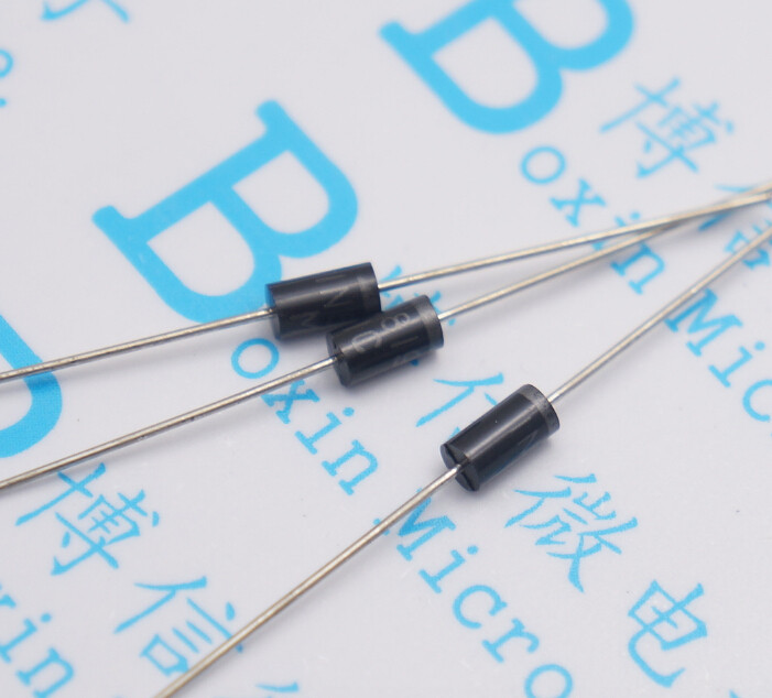 直插 肖特基二极管IN5819 1N5819 1A/40V直插DO-41封装 - 实物图