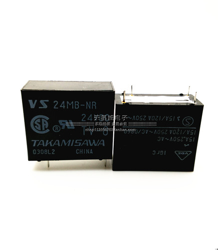 全新高见泽继电器VS24MB-NR 24VDC 4脚继电器!