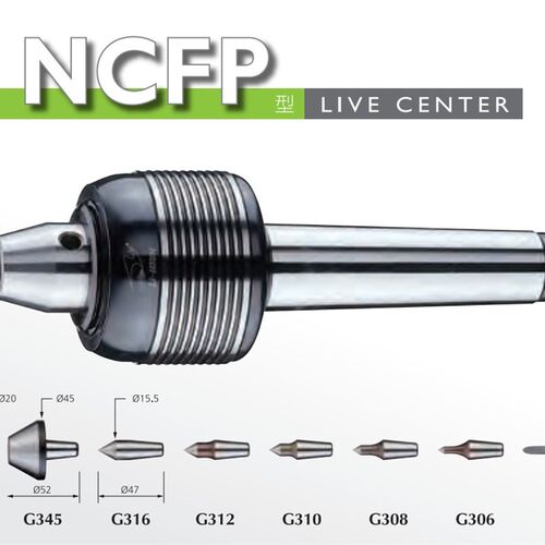 丽勳LI-LHUN重负荷回转顶针NCFP-MT.4/5替换式重型回转顶针