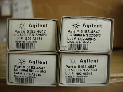 全新原装正品安捷伦液相进样针,500ul,货号:5183-4547