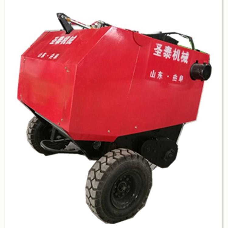 辽宁玉米秸秆捡拾打捆机稻草自动捡拾麻绳缠绕打捆机
