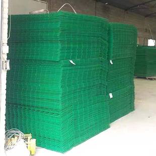 现货高速公路围栏网双边丝护栏网隔离防护网金属养殖铁丝网