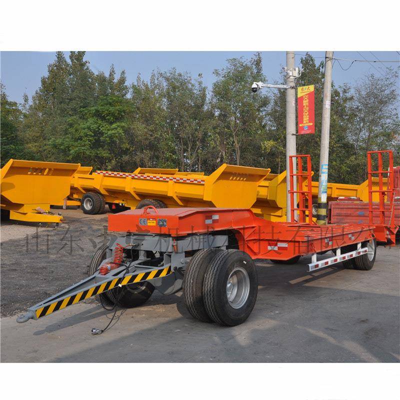 120挖掘机拖车高地板拖车挖掘机托盘钻井机拖车履带拖车