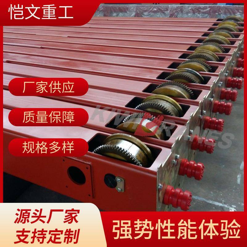 长期供应起重机配件建筑机械端梁L200-25开齿式单梁端梁销售