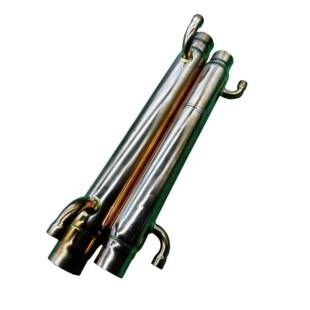 1.5HP过冷器对R23、R404等制冷剂可提高其低温冷冻装置的制冷系数