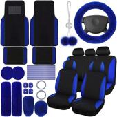 2026款 W3231TEMU海外仓外贸全套汽车座椅套适用于前排后排座椅