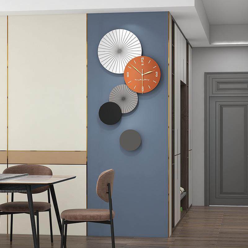 客厅钟表挂钟挂墙装饰家用时尚创意餐厅玄关静音时钟大气高级感,电子元器件市场,其它元器件,淘宝优惠券,粉丝福利购,淘宝优惠卷