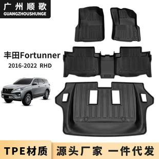 汽车脚垫适用于丰田奔跑者Fortuner右舵TPE橡胶脚垫防水耐磨无异