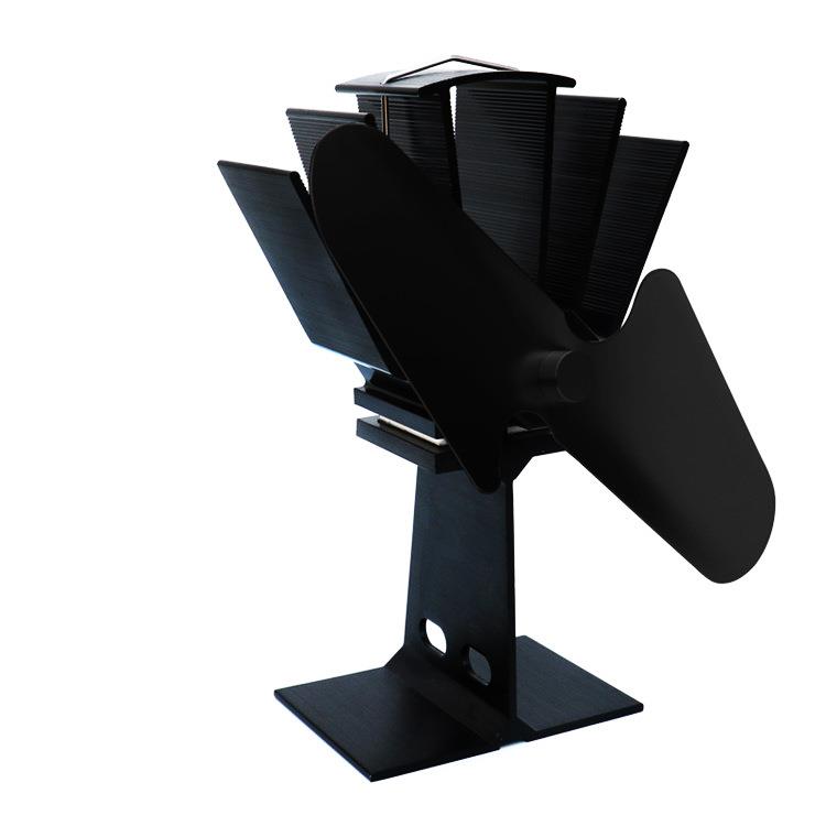 电商欧美热动力燃木真火壁炉风扇stovefan