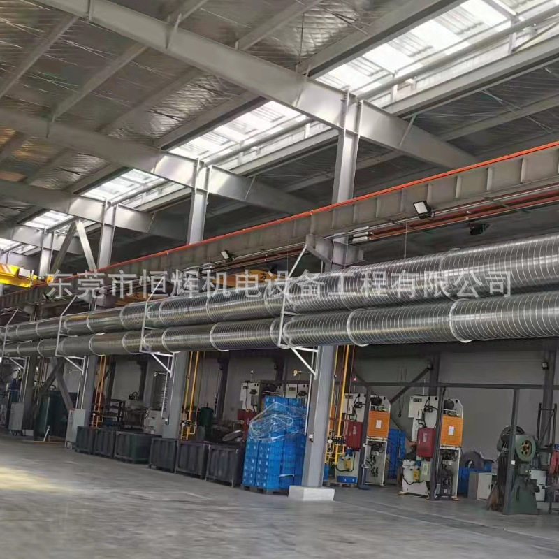 通风管道安装管道施工通风除尘废气