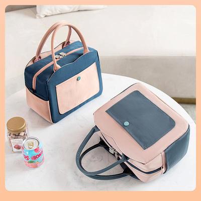 装饭盒袋箔F76HHT56子保温小袋学生餐包盒手提便包铝加厚当上班族