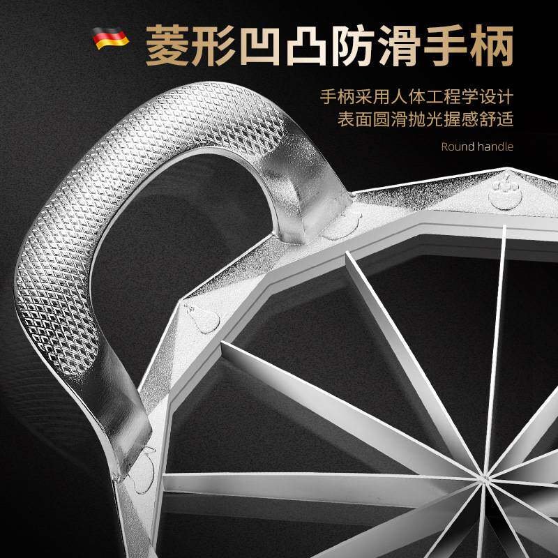 鸿俊达304不锈钢西瓜切家用西瓜切块器水果切割器水果切块工具