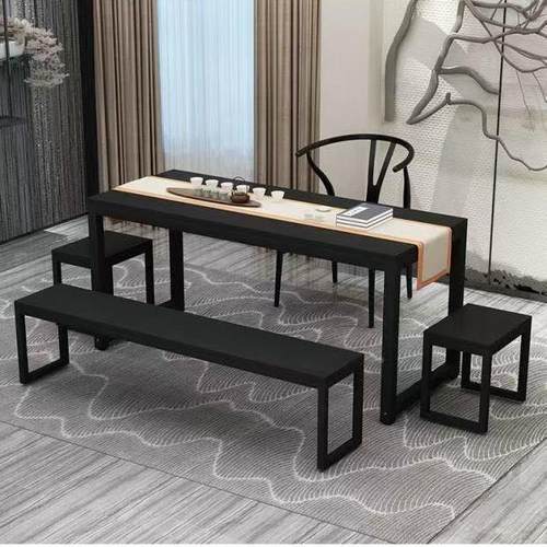 装书桌椅组合简约客代家用厅茶桌HCF小型套办现公室泡茶茶台