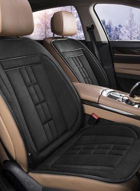 热新款汽车加热坐垫家垫用办公室冬季保暖用车垫车VXU载通制座暖