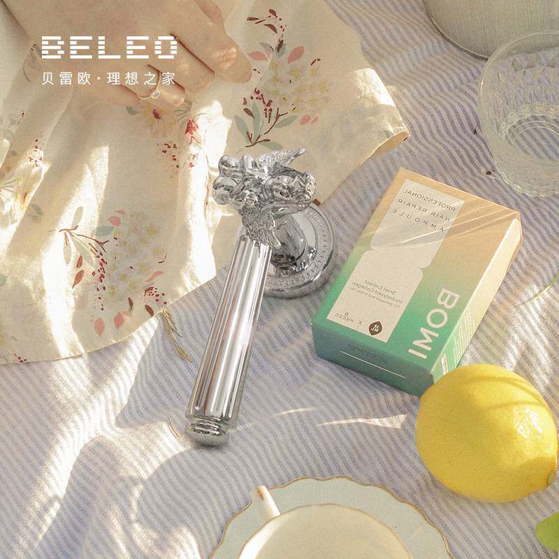 贝雷欧法式轻奢小天使室内门锁卧室磁吸静音锁房间房门门把手