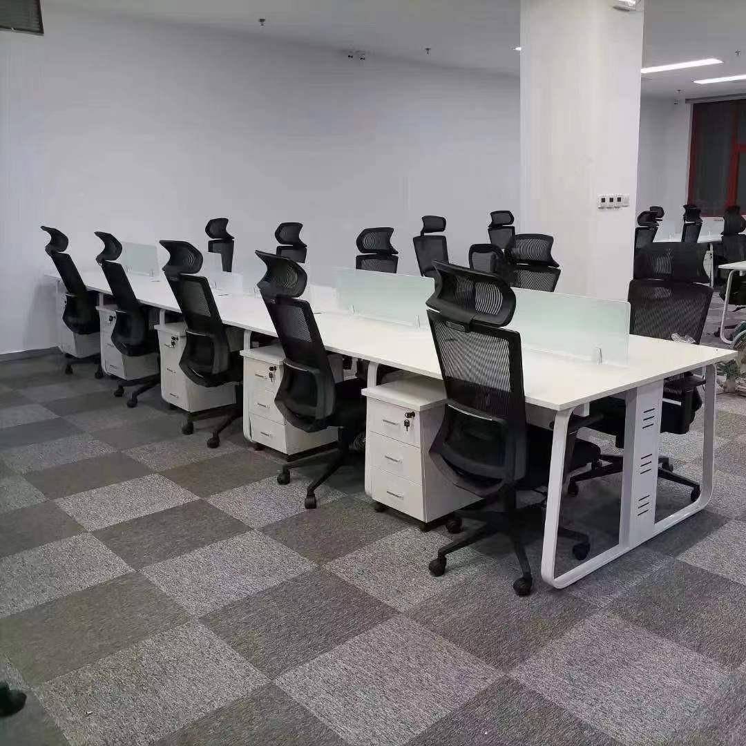 北京办公家员具板式办公桌4员工位员位工办公桌双人Z-28工作位人