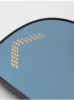 FOR08-14款ALPHARD埃爾法加熱轉向流水防炫目倒車后視藍鏡后照鏡