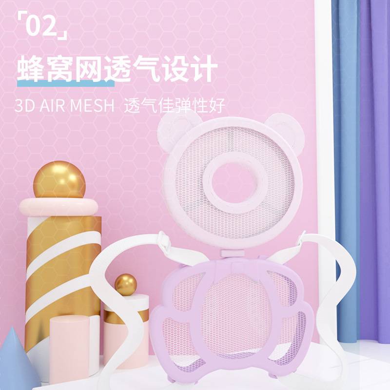 宝宝防摔护头枕透气婴儿学走路小孩儿童学步头部保护垫厂家直销夏