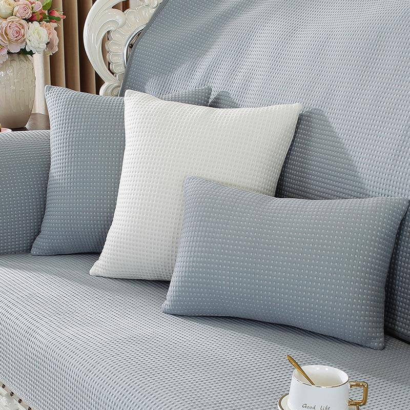 季欧式沙发垫夏天款凉感冰丝罩防滑沙靠背F97M6TMM发套凉座夏垫凉