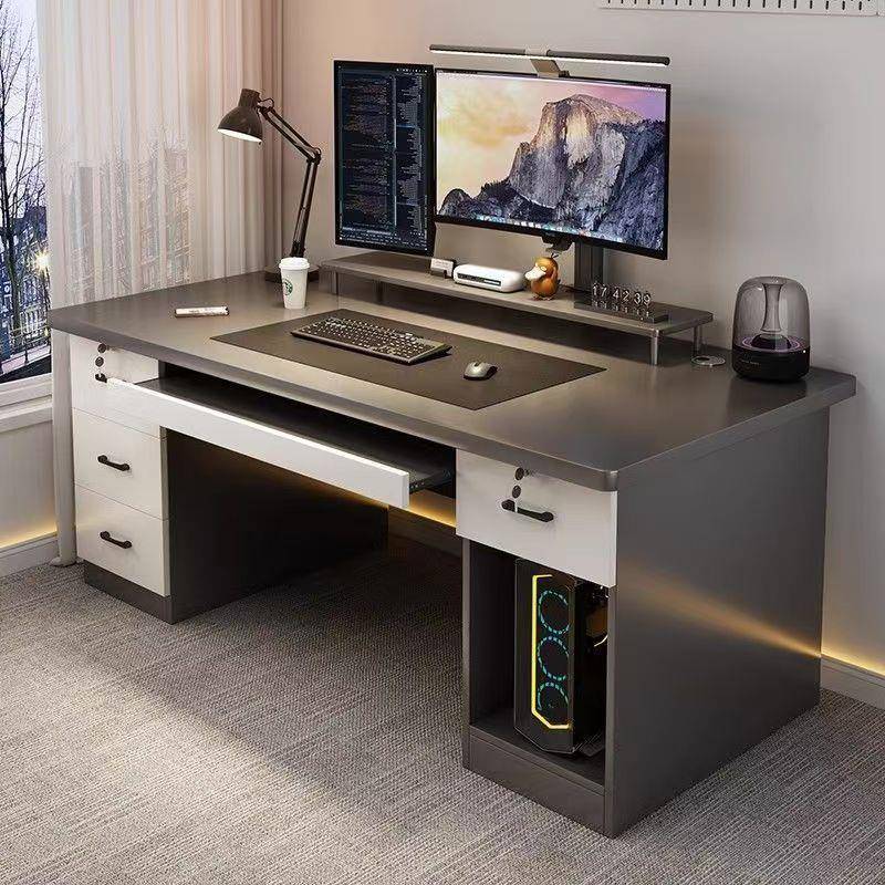 公桌员工位办公室办桌椅组合简约代老板桌单无品牌/人职员桌台式