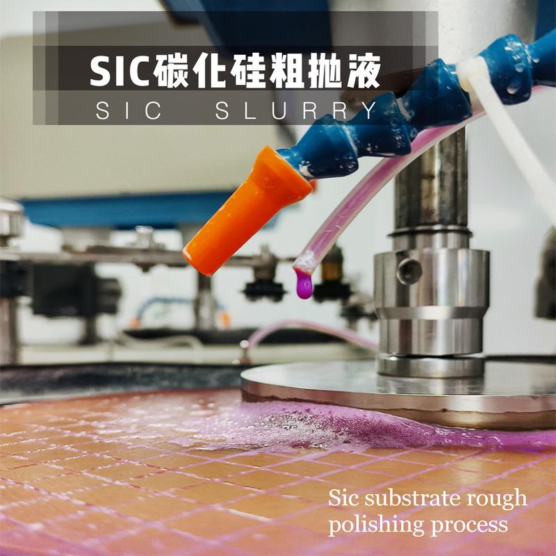 致导电子碳化硅SI抛C衬底抛光dz-SIC液半体硅晶圆吉CMP化学机械光