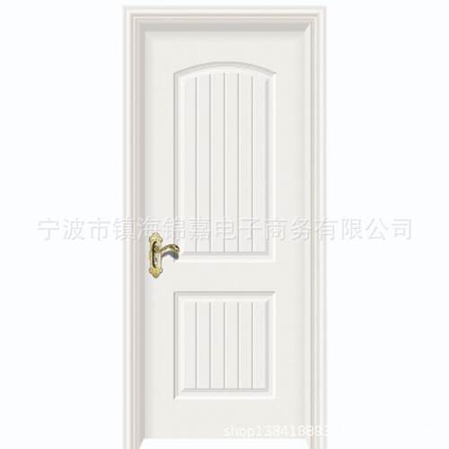 303工法式古直风实木门烤漆门卧室门奶油风轻复法房间拱形门厂销