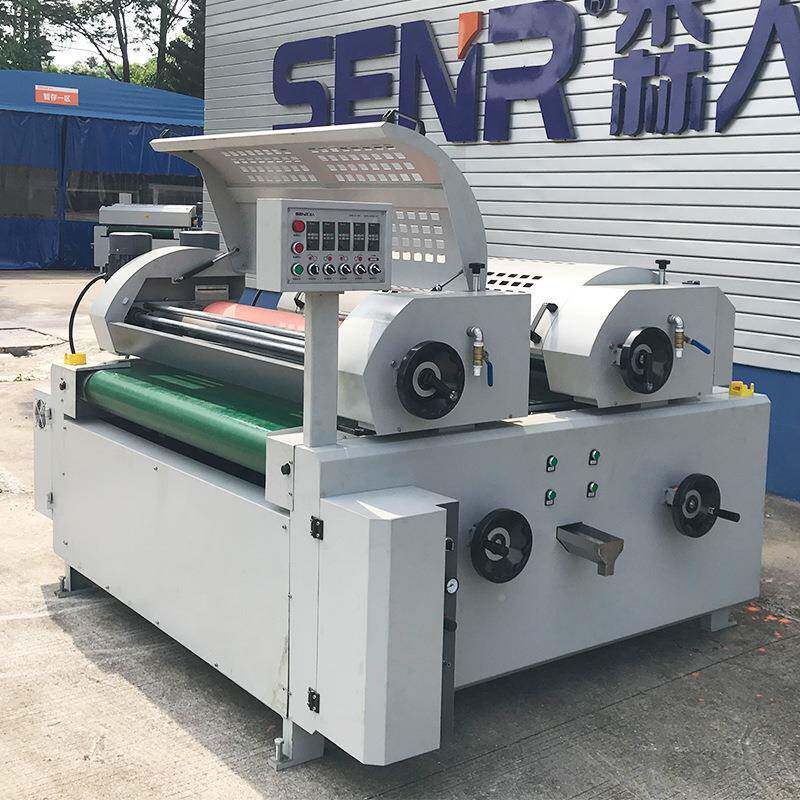 双辊板滚涂机海绵辊钢双辊滚涂全精密自动涂装设备家装具机油漆涂