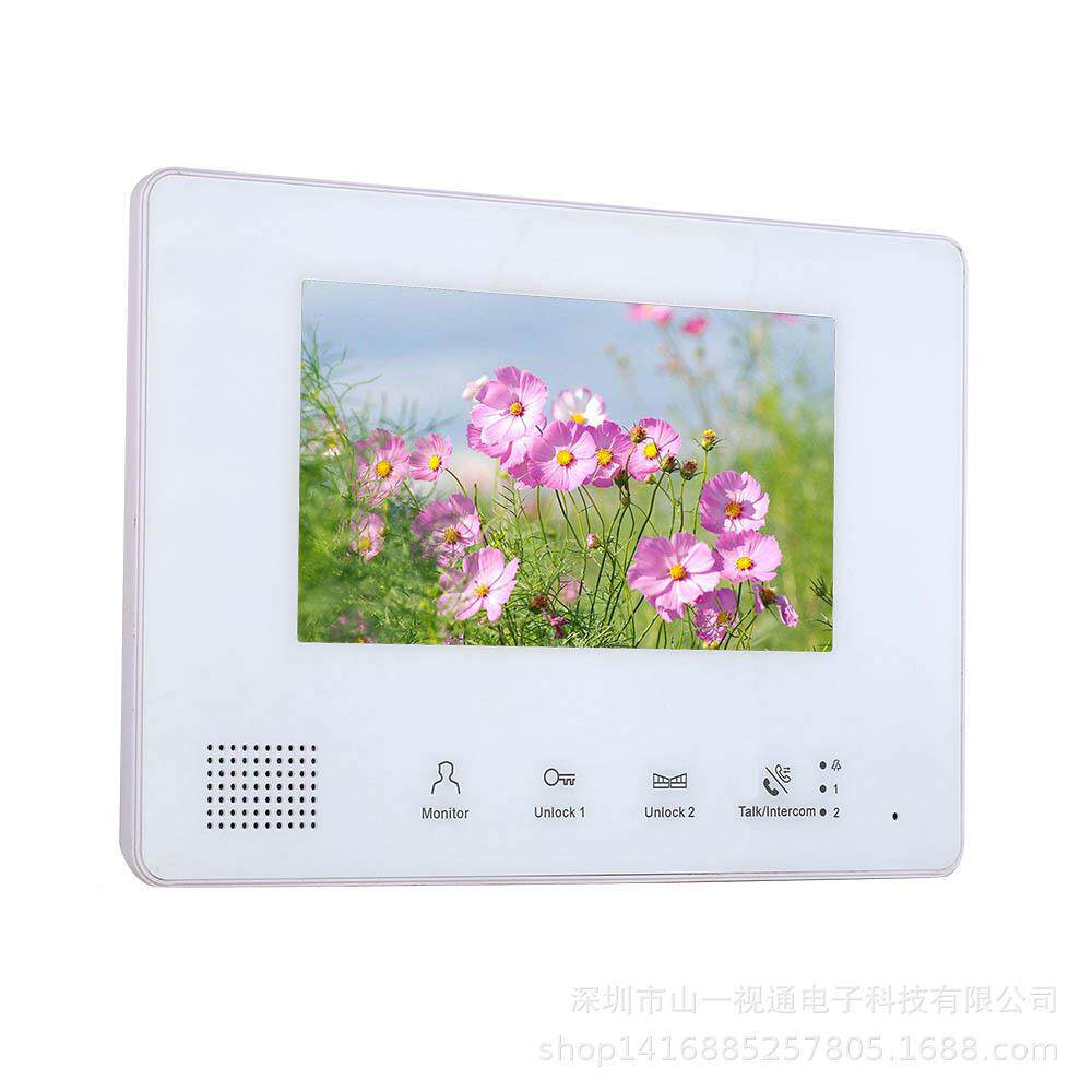 刷卡门禁BSSY828NH2二线制2/直3/4//5式/6户公寓按楼U宇对讲系统