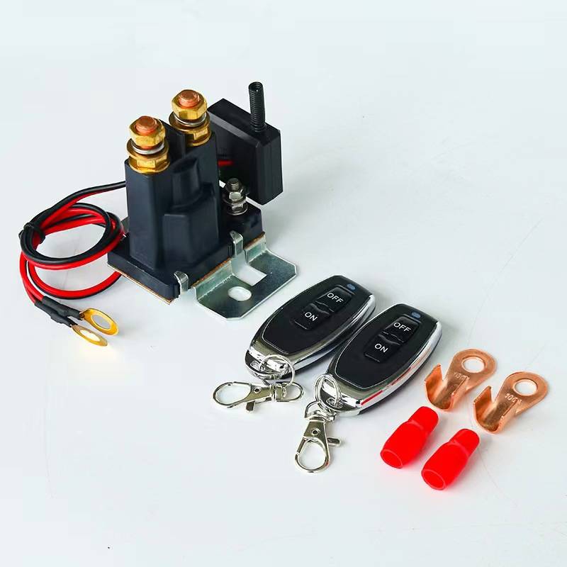 500a阻燃继电器电源总开关汽车车用遥控开关断电12/24v汽车继电器