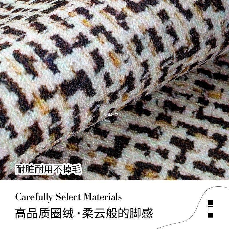 中古风地顶奢书房转椅毯防WSDLKLOL耐磨地滑板办保护垫子公电脑椅