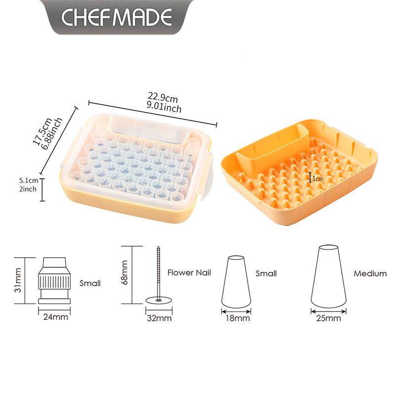 厨挤花袋裱花曲奇奶油烘套焙工具糕套装收纳盒6学6PCS蛋裱花WK998,厨房/烹饪用具,裱花嘴/裱花枪/裱花袋,淘宝优惠券,粉丝福利购,淘宝优惠卷