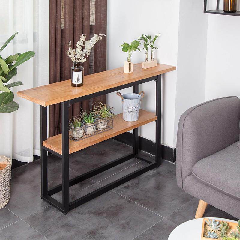 入户正对门玄关桌走玄关台美廊式实木古典餐门边桌中式条窄边桌对