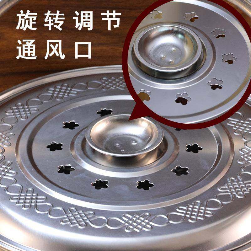 老式火烤火盆加户厚F97H6MS8取暖炉搬家碳火盆烤炉烧炉烤架木炭家