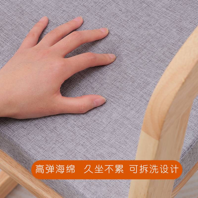 实木儿童餐椅宝宝吃饭餐桌椅成长升降座椅家用高脚凳可调节学习椅