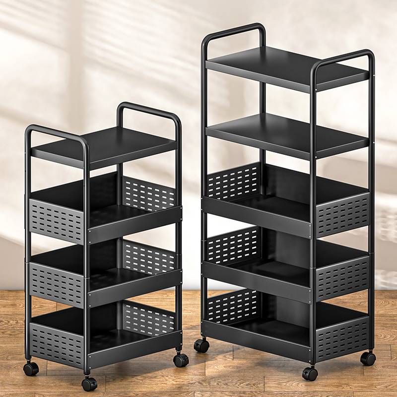 厨房蔬菜置物架收纳筐落地多层放水果菜篮子收纳架家用储菜新马小